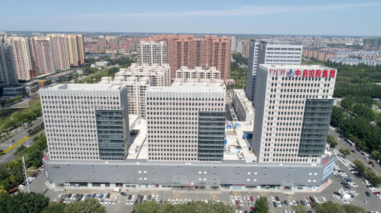 中启盛建（通辽）金融商业中心城市综合体工程（总建筑面积40.8万㎡）